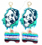I Spot Queer Liberation Dog EARRINGS by ThEm's