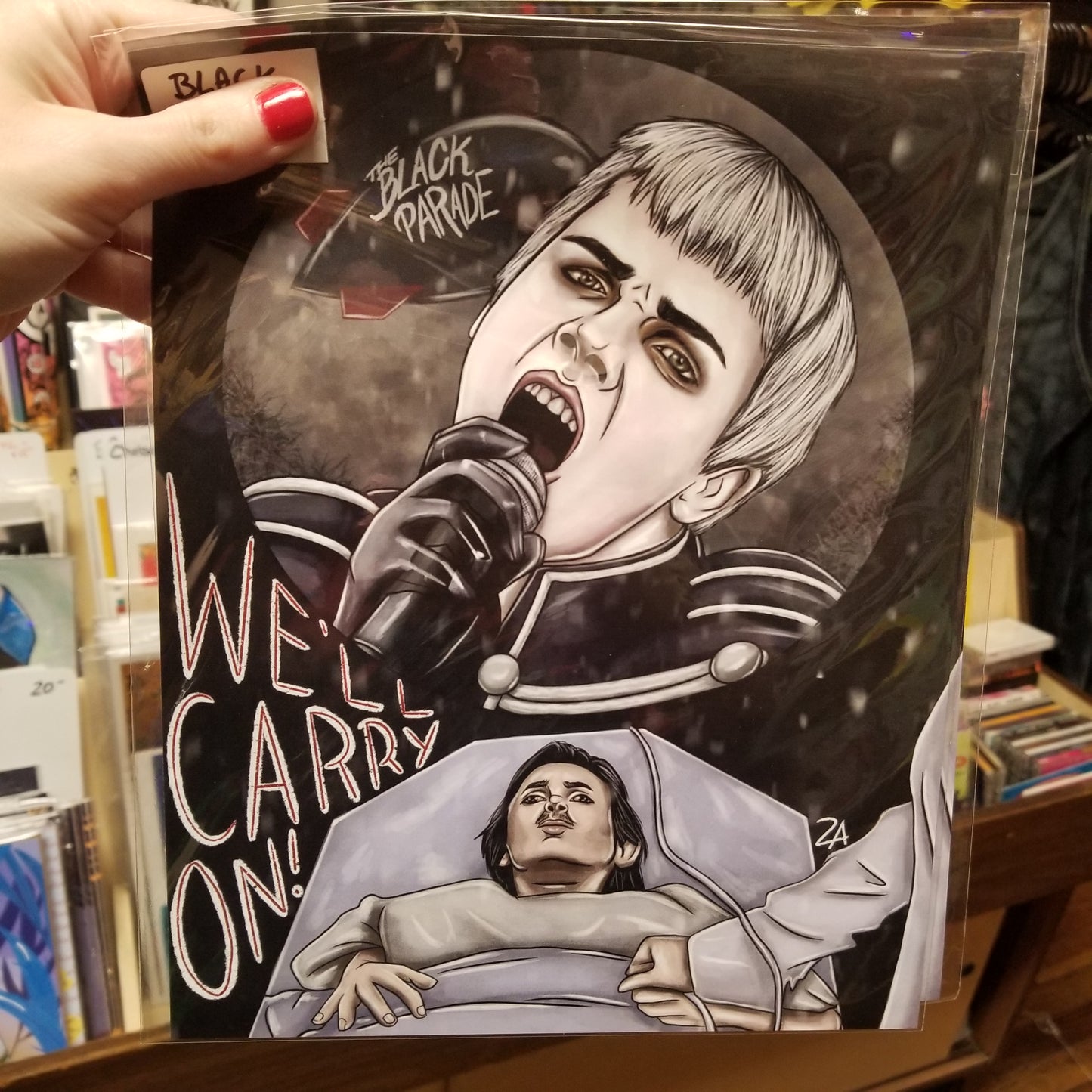 MCR Gerard + the boys 8x10" PRINTs