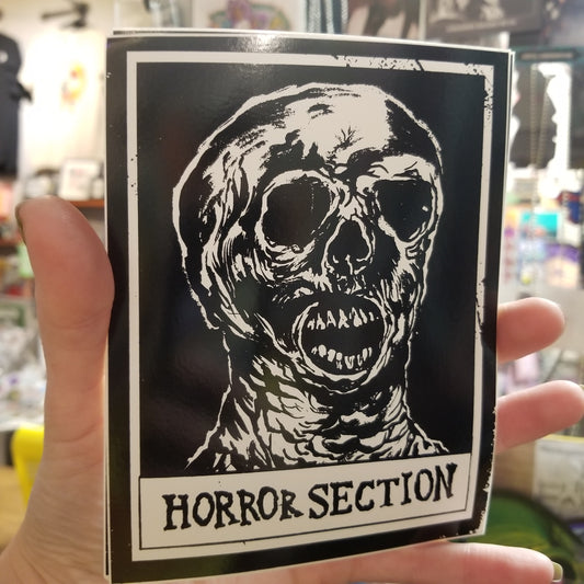 Horror Section STICKER