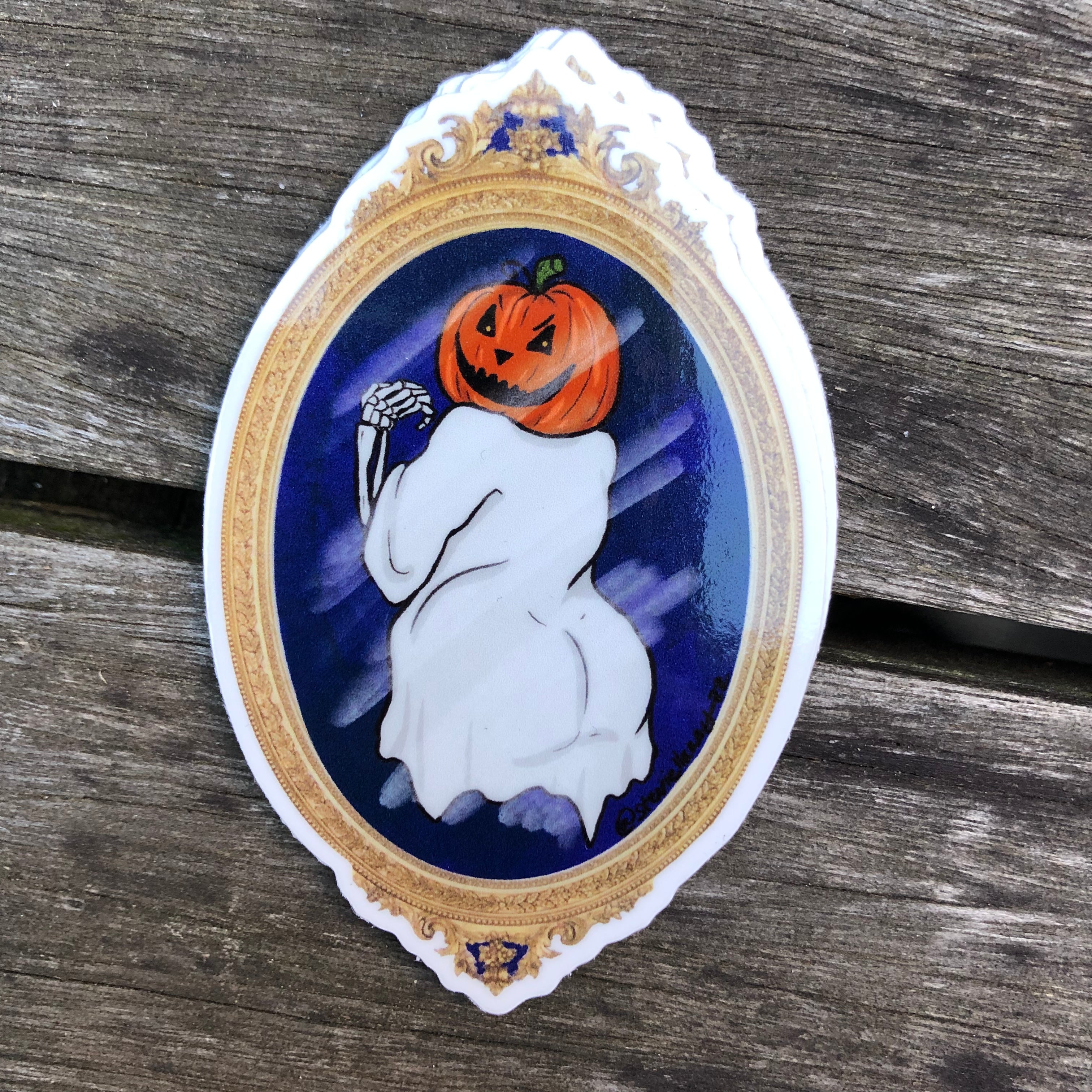 Ghost With The Most Boo-ty STICKER