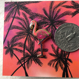 Flamingo ENAMEL PIN