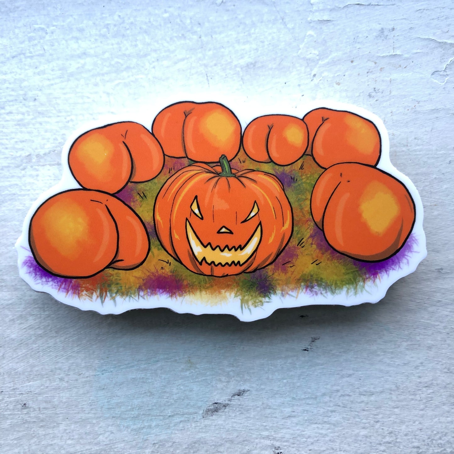 Butt-kin Patch STICKER