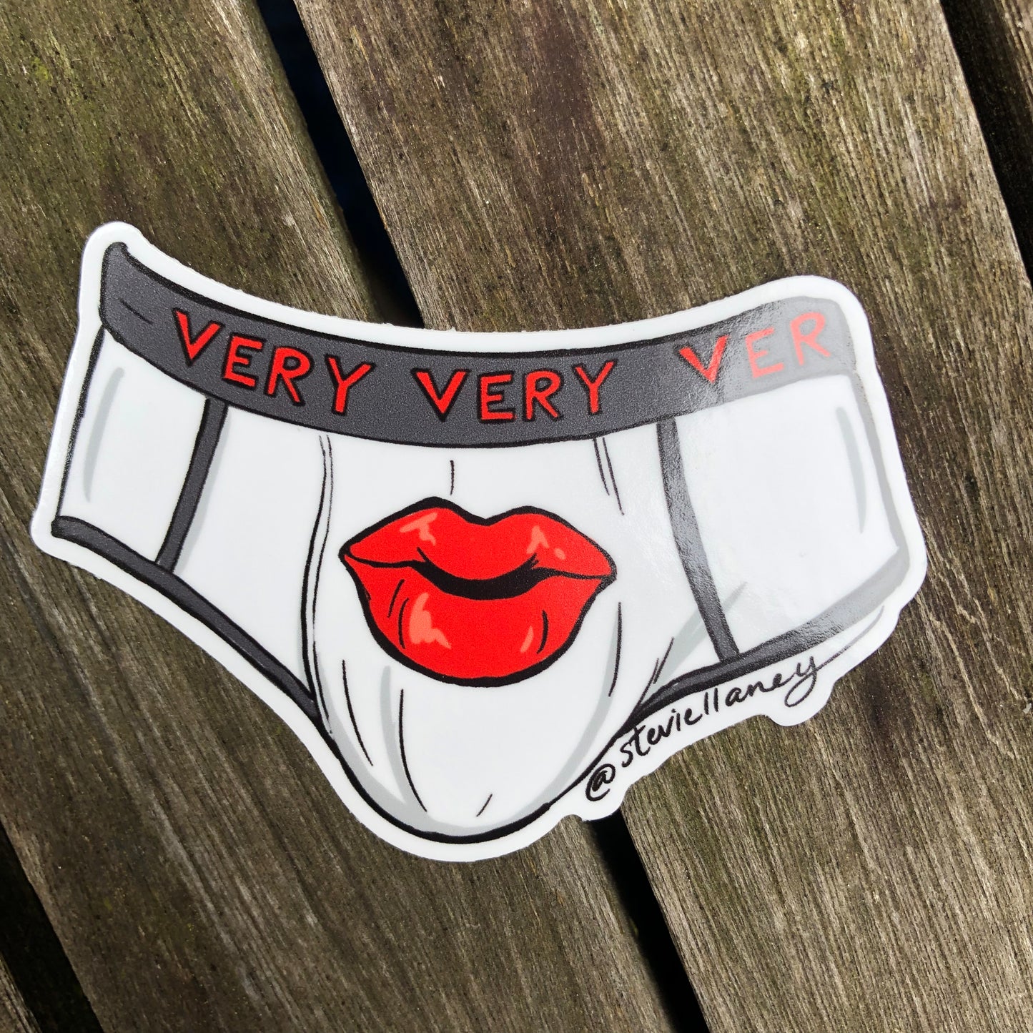 Very Brief Kiss STICKER