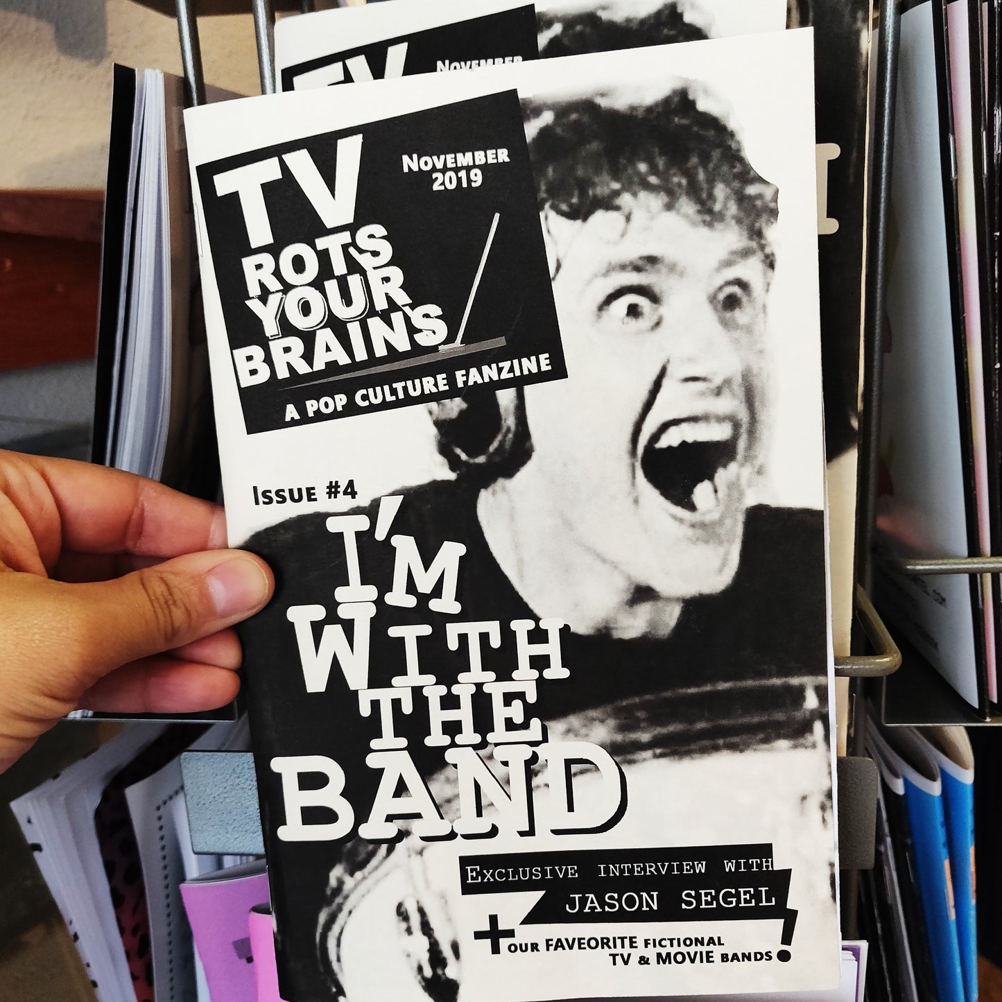I'm With the Band ~ TV Rots Your Brains ZiNE Issue #4
