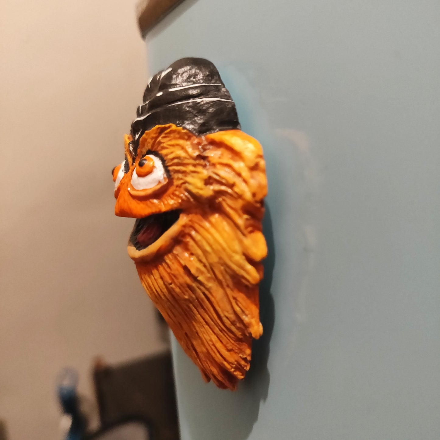 Hand-painted Grit Sculpted MAGNET