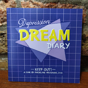 Depression Dream Diary Comic ZiNE