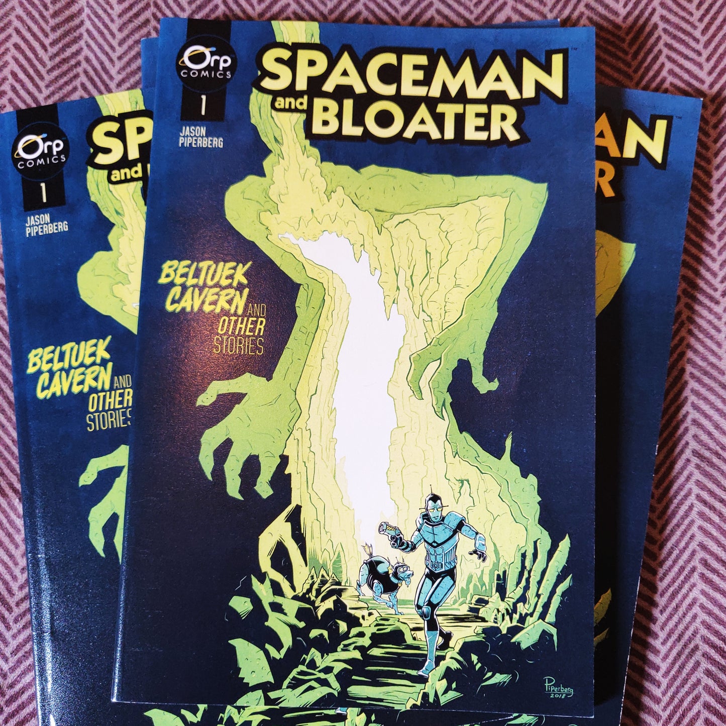 Spaceman and Bloater full color COMIC