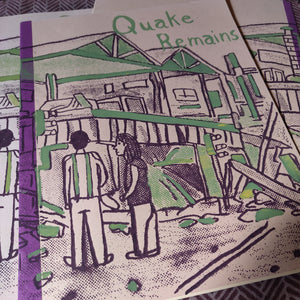Quake Remains Illustrated COMIC / ZiNE