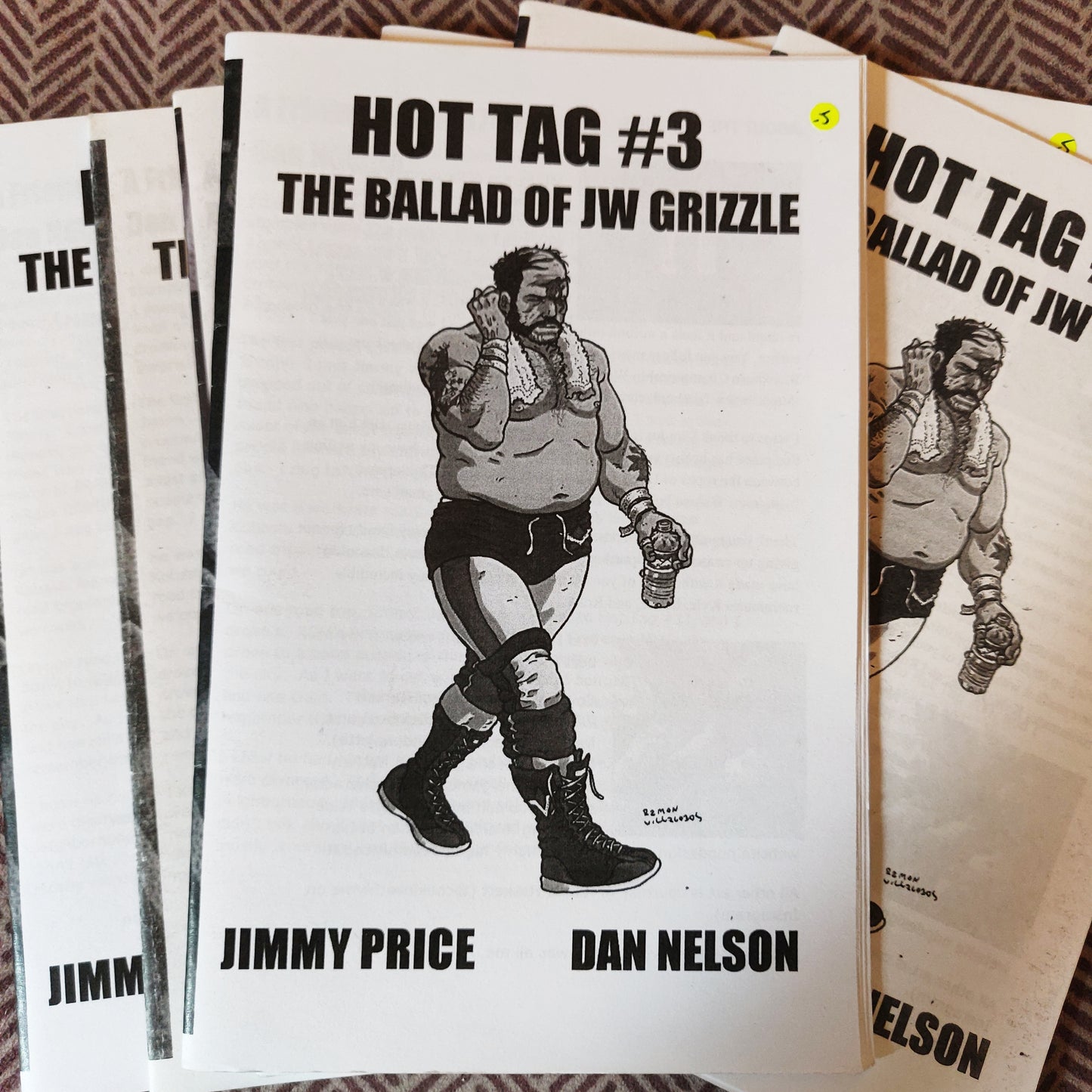 Hot Tag #3 Wrestling ZiNE