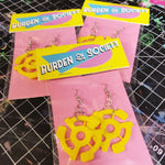 45 rpm Record Adapter EARRINGS