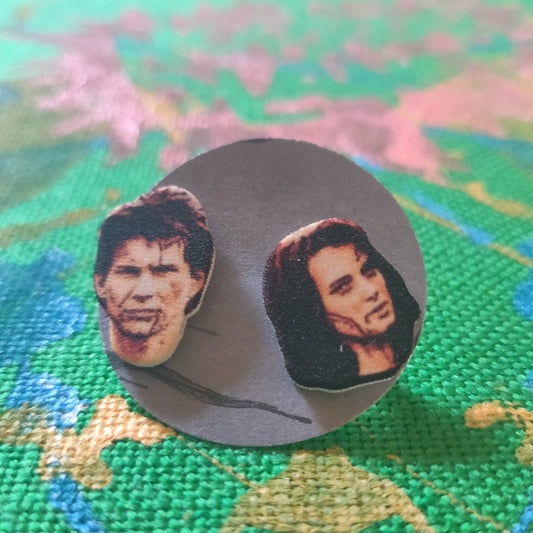 JD & Veronica (Heathers) STUD EARRINGS