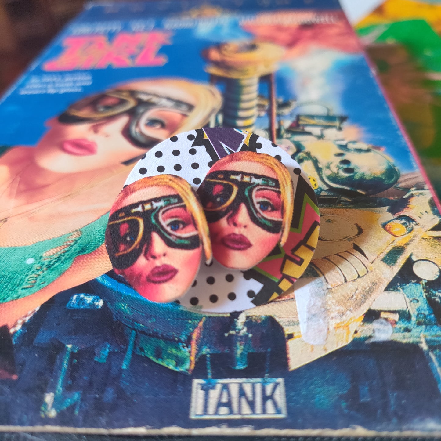 Tank Girl STUD EARRINGS