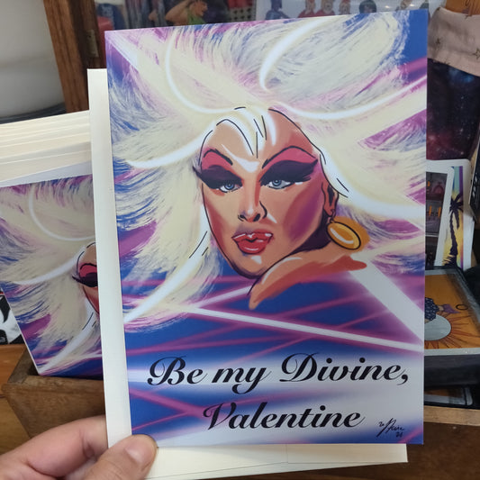 Be My Divine, Valentine GREETING CARD