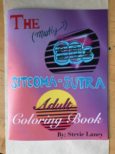 Mostly 80s Sitcoma-Sutra Adult Coloring Books