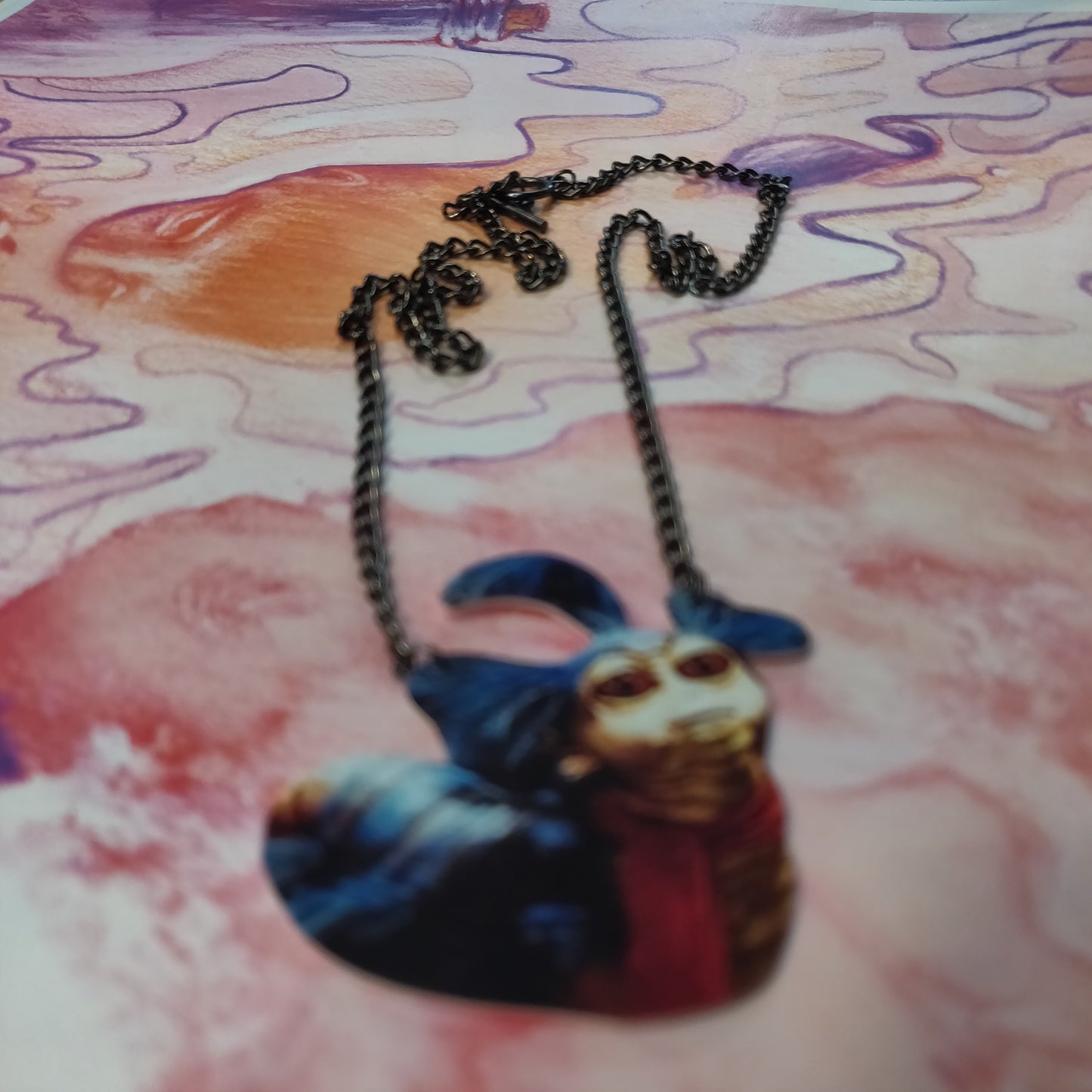 Labyrinth Worm NECKLACE