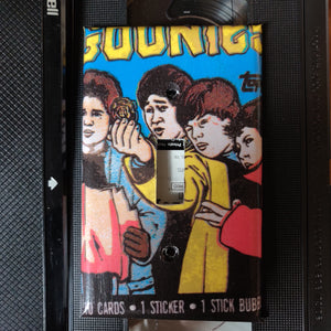 Goonies 80s Trading Card LIGHT SWITCH PLATE