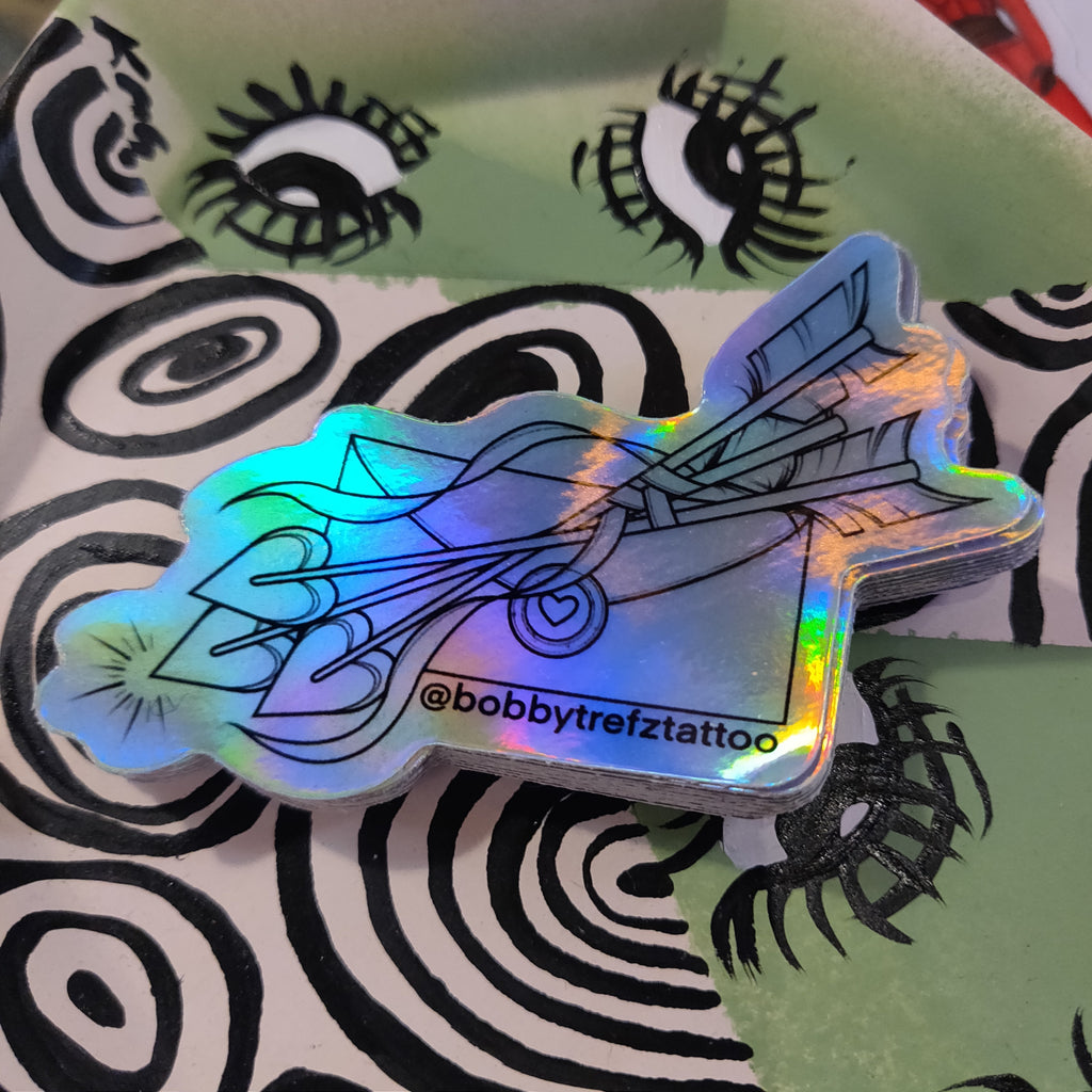 Love Letter Holographic STICKER