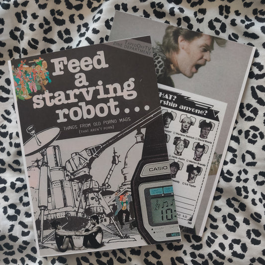 Feed a Starving Robot ZiNE ~ Things I found in old porno mags that aren't porn