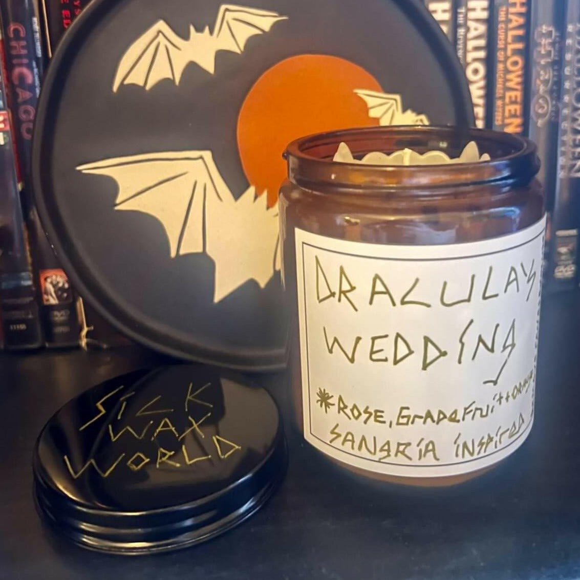 Dracula's Wedding CANDLE by Sick Wax World