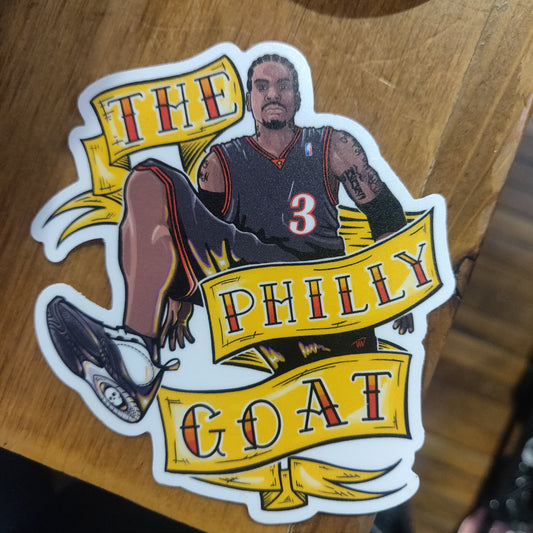 The Philly GOAT Sticker