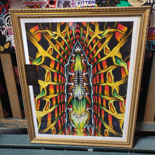 Into the Void Framed PRINT (Limited Edition by Evan Void)