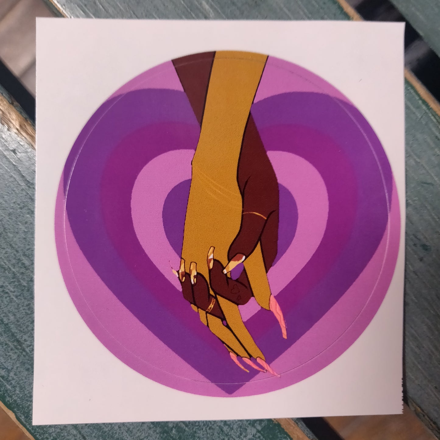 Hold Me STICKERs by Chelsey Luster