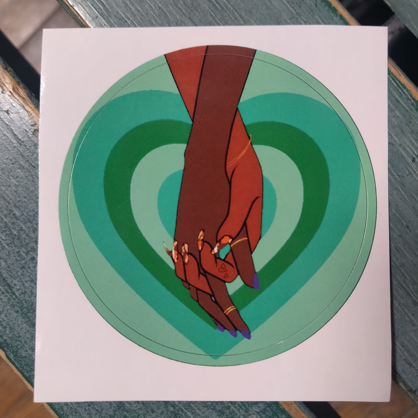 Hold Me STICKERs by Chelsey Luster