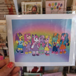 Pony Tales GREETING CARD by Millie Dubois
