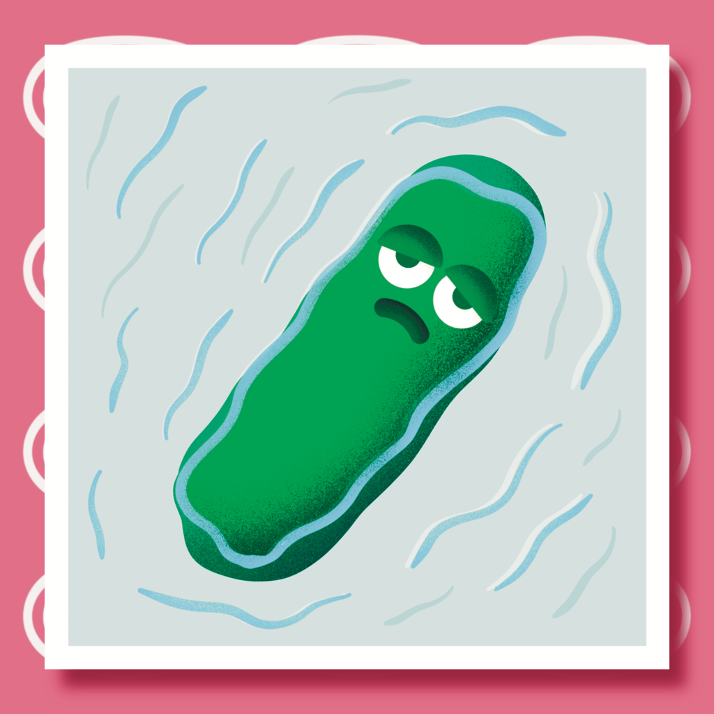 Pickle Water 5x5 PRINT by One Dumb Shop