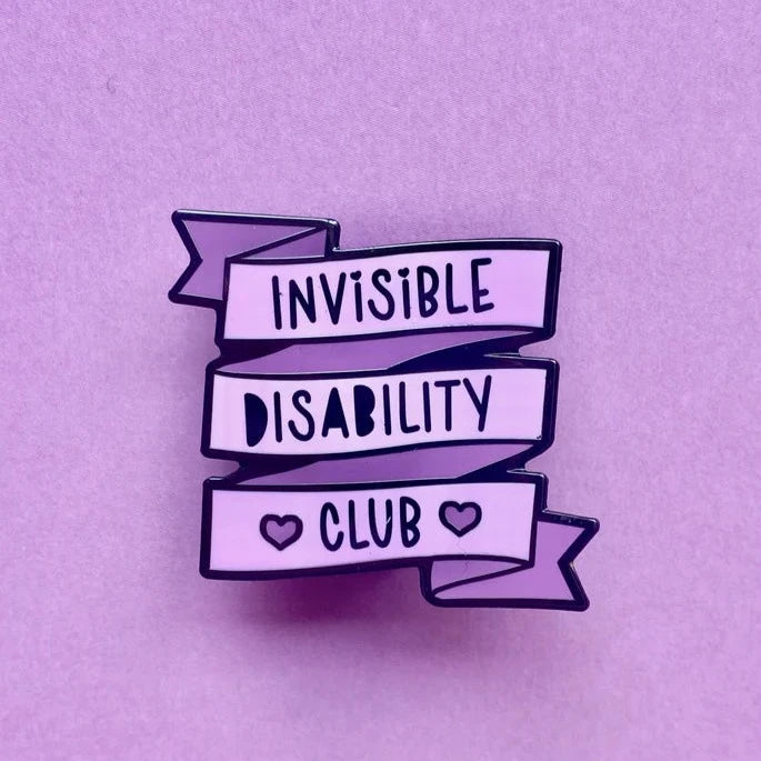 Invisible Disability Club ENAMEL PiN