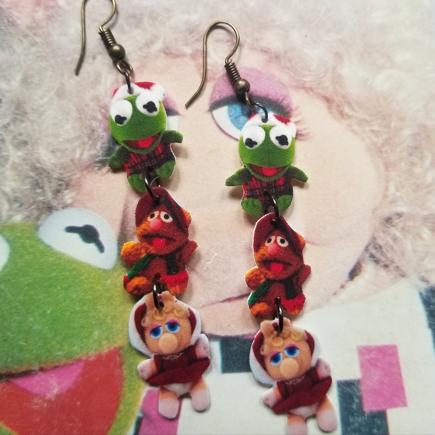 Christmas Puppets EARRINGS