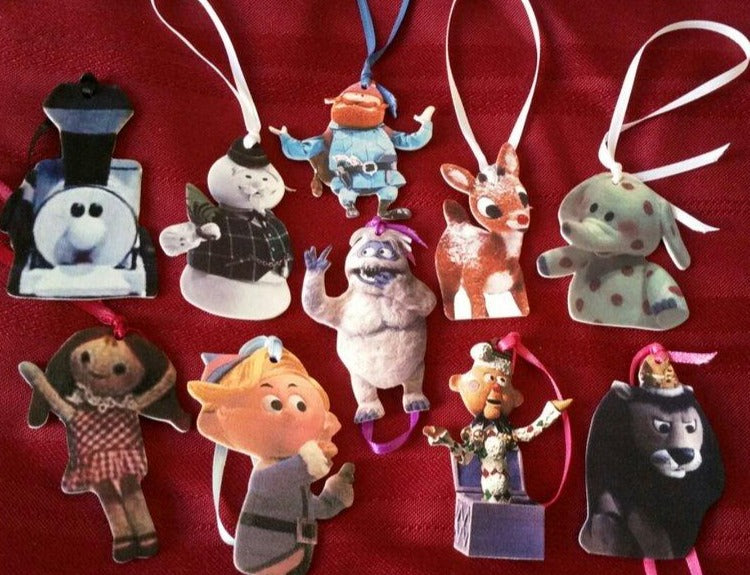 Rudolph & Island of Misfit Toys ORNAMENTS