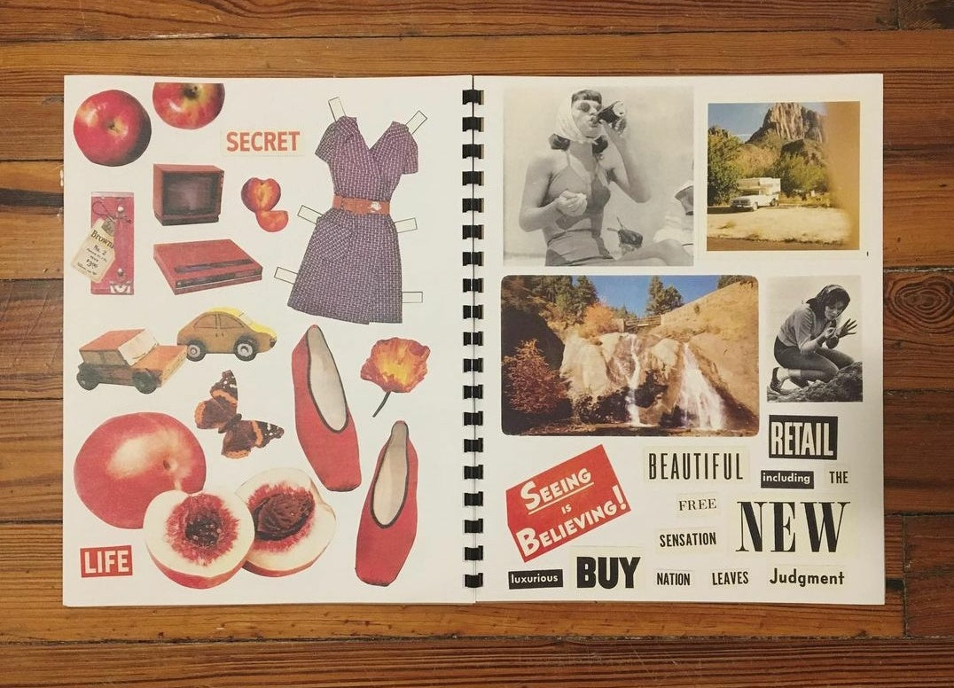 The Quarterly Cut Issue 01 ZiNE ~ Collage Journal