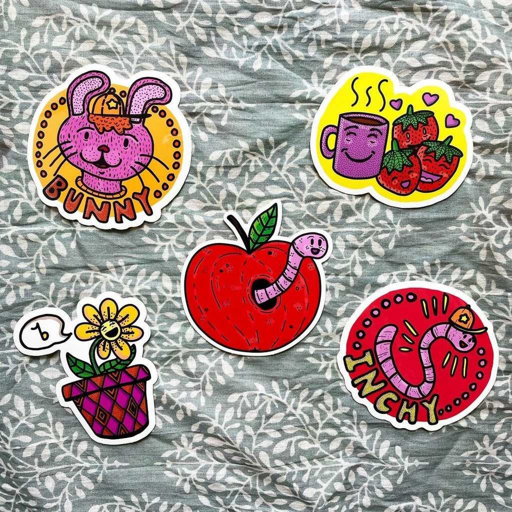 Real Cute STICKERS by Caroline