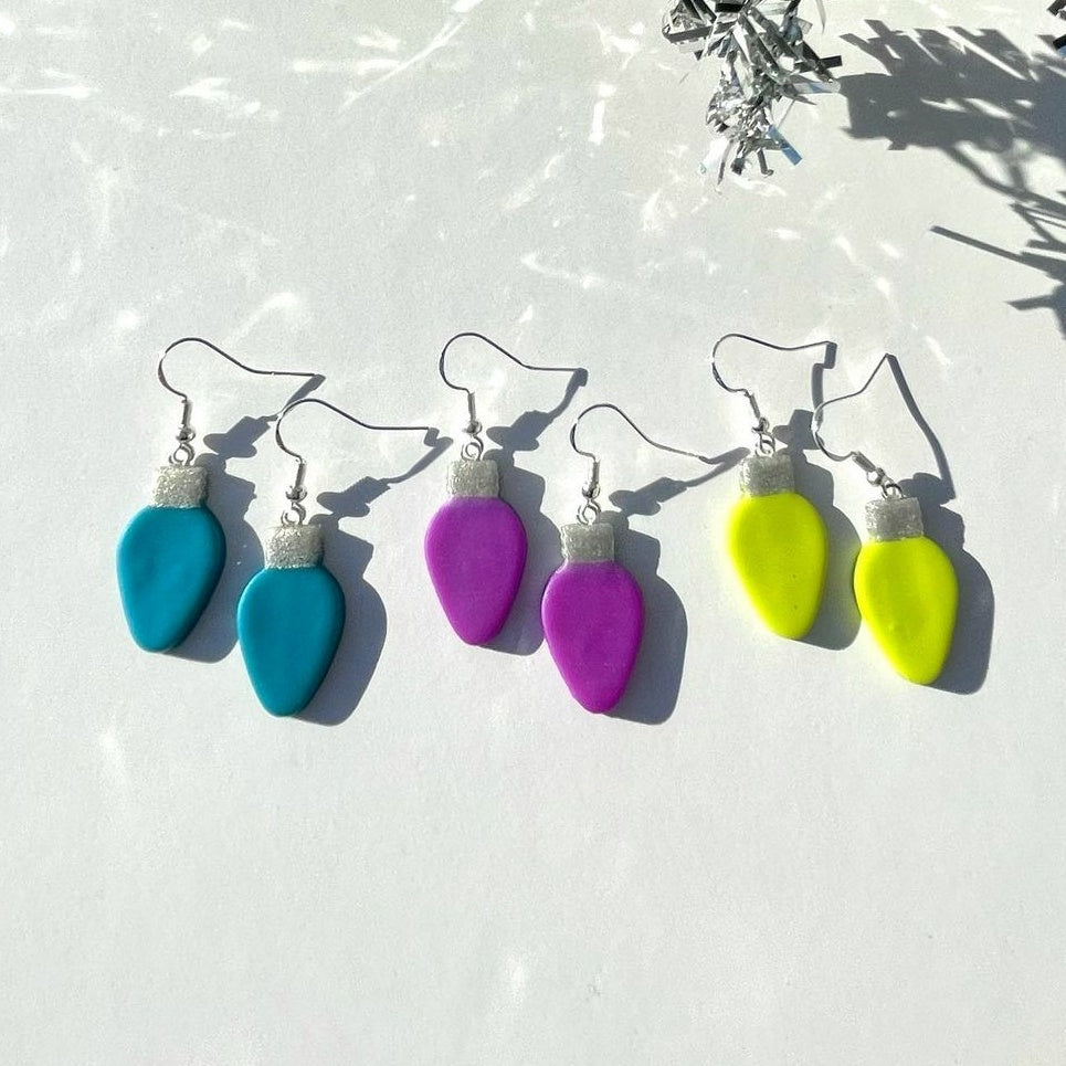 Holiday Lights EARRINGS by Gay Clay