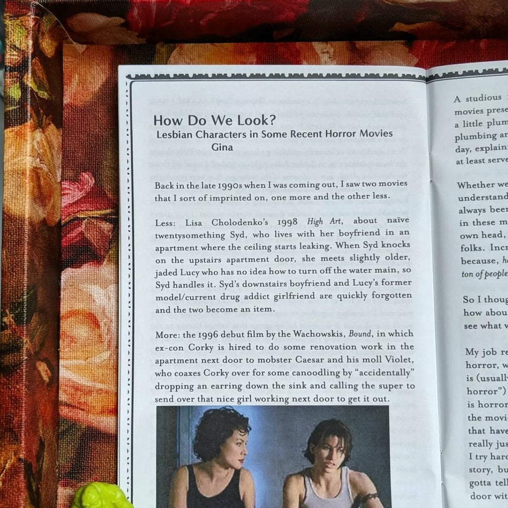 (Issue 2!) Gina and Joe Talk About Queer Horror ZiNE