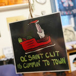 ADULT Ol' Saint Clit is Cummin' to Town ORNAMENT
