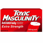 Toxic Masculinity Tablets STICKER