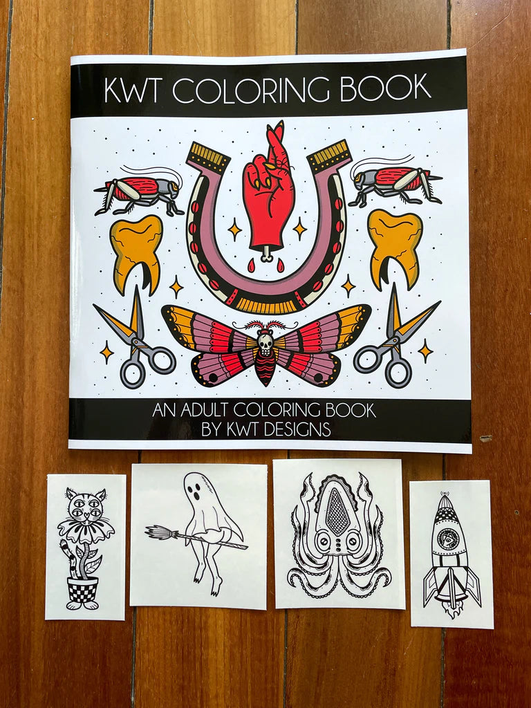 KWT COLORING BOOK for Adults