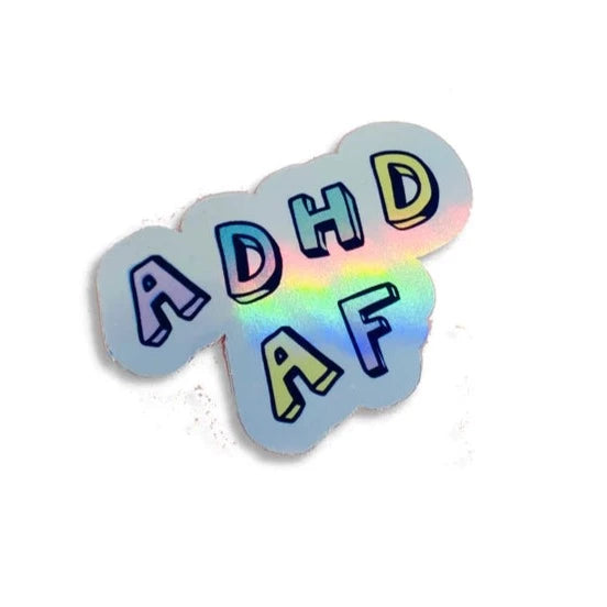 ADHD af Holographic STICKER