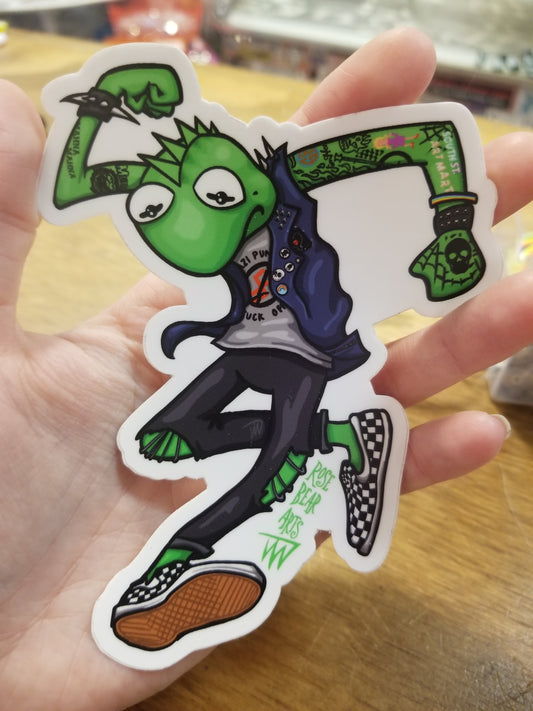 Skankin' Kermie STICKER