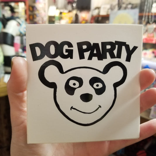 Dog Party STICKER