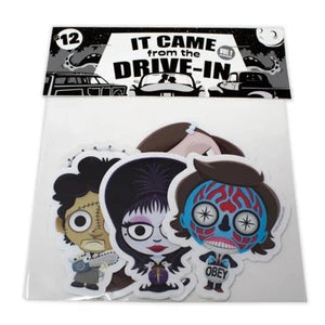 It Came From the Drive-In STICKER PACK by mattcandraw