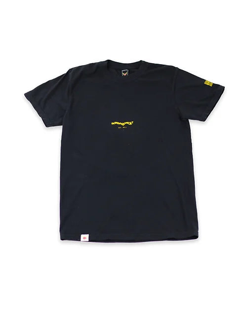 Droplet Black T-SHIRT by Bombardment Co.