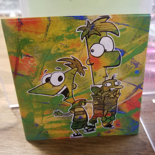 Finneas and Ferb STICKER