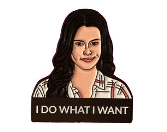 Stevie I Do What I Want ENAMEL PINS