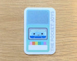 The Pocket Joys Cute Tape Recorder STICKER