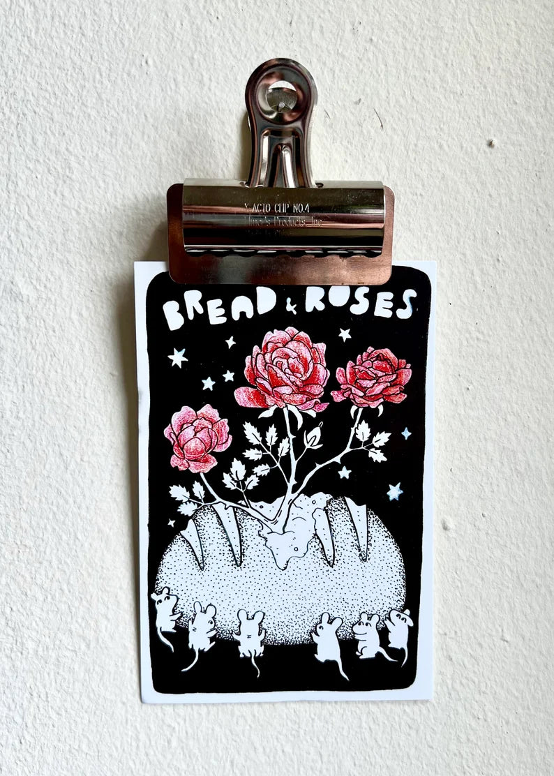 Bread & Roses POSTCARD