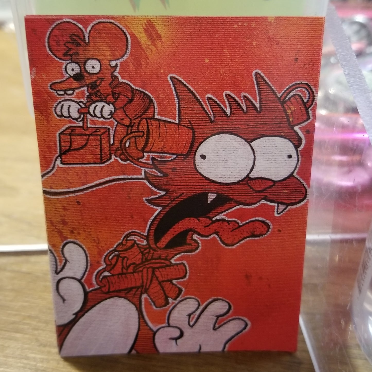 Itchy and Scratchy STICKER