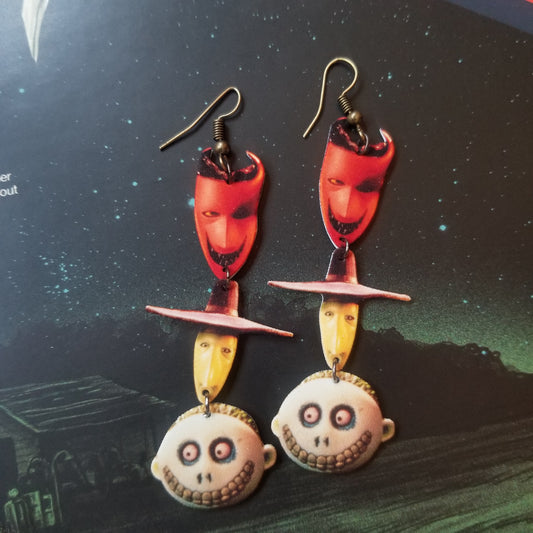 L S and B EARRINGS
